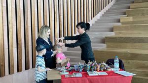 organisation evenement strasbourg bordeaux soprema inauguration maquillage enfant